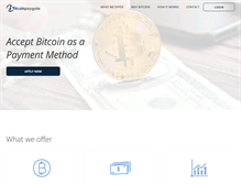 Tablet Screenshot of bitcoinpaygate.com